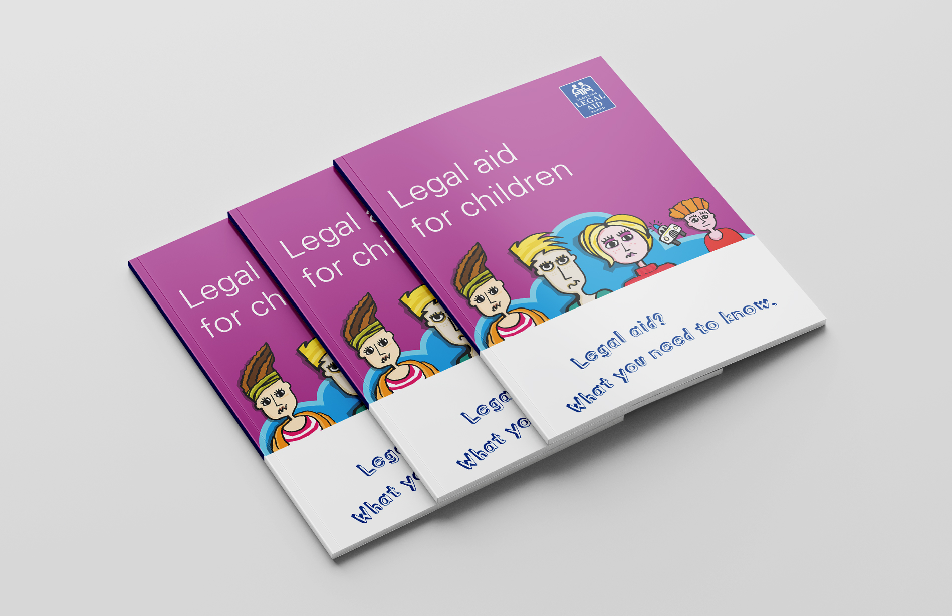 Illustration and Booklet Design for Scottish Legal Aid Board 02